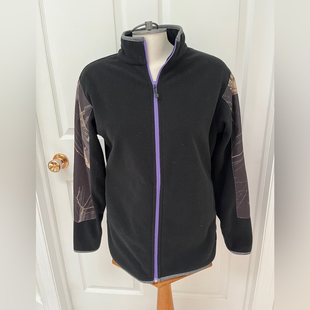 Yukon Gear fleece full zip ladies small sweater